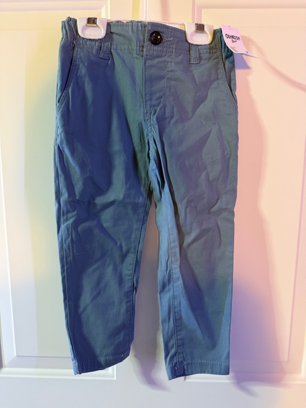 OshKosh B'gosh Boys' Teal Chino Pants- 3T